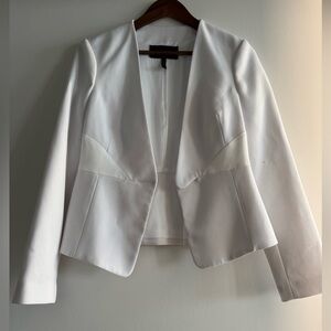 BCBGMaxAzria Women's White Blazer